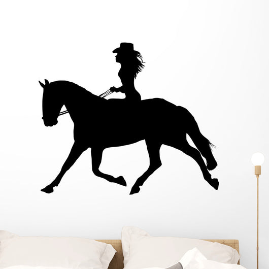 Cowgirl Wall Decal