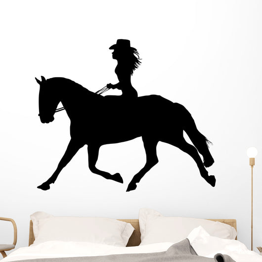 Cowgirl Wall Decal