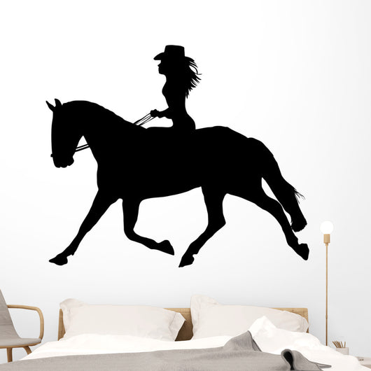 Cowgirl Wall Decal