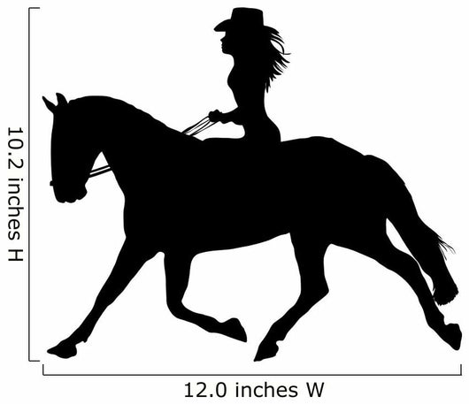 Cowgirl Wall Decal