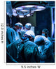 A medical team performing an operation Wall Decal