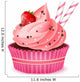Cupcake vector illustration Wall Decal