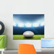 Rugby Stadium And Ball Wall Decal