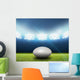 Rugby Stadium And Ball Wall Decal