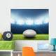 Rugby Stadium And Ball Wall Decal
