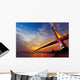 Night scene of Tsing Ma Bridge Wall Decal