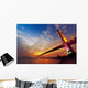 Night scene of Tsing Ma Bridge Wall Decal