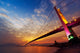 Night scene of Tsing Ma Bridge Wall Decal