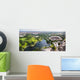 Panoramic view at Stadium of the Olympiapark in Munich,  Germany Wall Decal