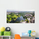 Panoramic view at Stadium of the Olympiapark in Munich,  Germany Wall Decal