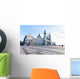 Cathedral Almudena with tourists on a spring day in Madrid Wall Decal
