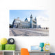 Cathedral Almudena with tourists on a spring day in Madrid Wall Decal