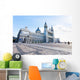 Cathedral Almudena with tourists on a spring day in Madrid Wall Decal