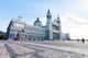 Cathedral Almudena with tourists on a spring day in Madrid Wall Decal