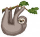 Sloth Wall Decal