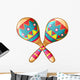 Festive Maracas Wall Decal