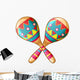 Festive Maracas Wall Decal