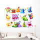 Monster Party Wall Decal