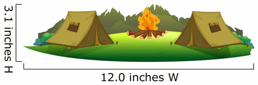 Camping Wall Decal