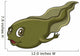 A tadpole Wall Decal
