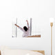 Young asian woman stretching in the morning Wall Decal