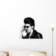 Retro Rocker Girl Wall Decal