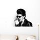 Retro Rocker Girl Wall Decal