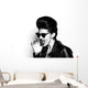 Retro Rocker Girl Wall Decal