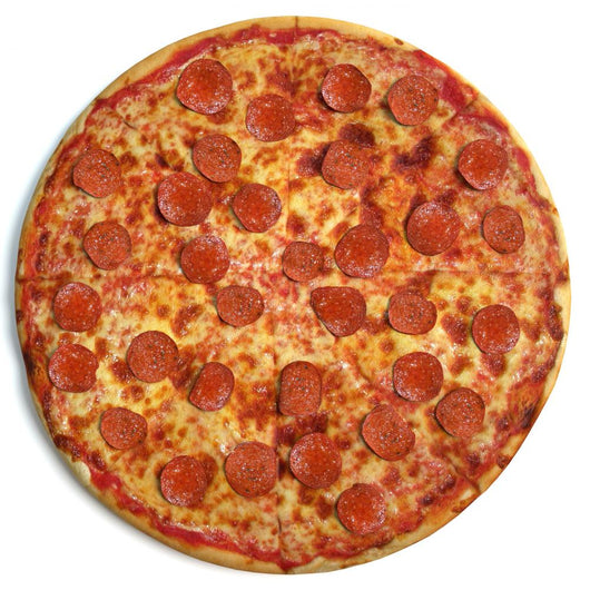 Pizza top view Wall Decal