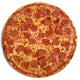 Pizza top view Wall Decal