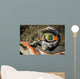 Dirty Motorcycle Motocross Helmet With Goggles Wall Decal