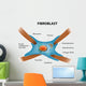 Structure of fibroblast cells Wall Decal