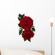Red Red Rose Wall Decal