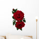 Red Red Rose Wall Decal