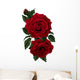 Red Red Rose Wall Decal