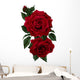 Red Red Rose Wall Decal