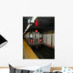 New York City Subway Train Entering Station Wall Decal