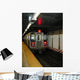 New York City Subway Train Entering Station Wall Decal