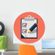 Vector checklist icon Wall Decal