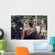 Kids playing Wall Decal
