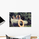 Kids playing Wall Decal