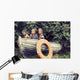 Kids playing Wall Decal