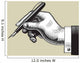 Hand with a pen Wall Decal