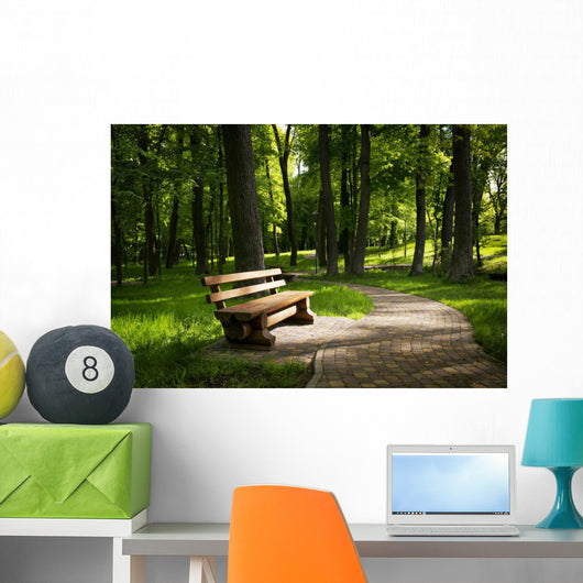 Summer park Wall Decal