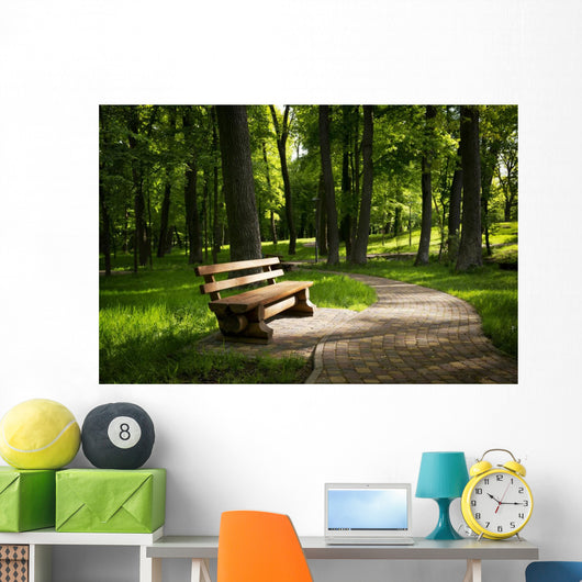 Summer park Wall Decal