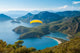 Oludeniz lagoon in sea landscape view of beach Wall Decal