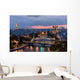 Paris at sunset Wall Decal