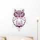 Owl tattoo Wall Decal