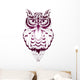 Owl tattoo Wall Decal
