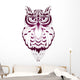 Owl tattoo Wall Decal
